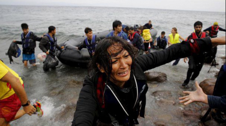 Refugiați în Grecia