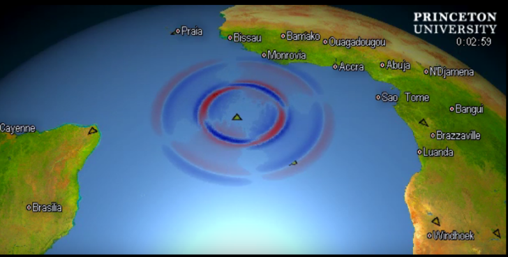 Cutremur cu magnitudinea 7,4 în sudul Oceanului Atlantic