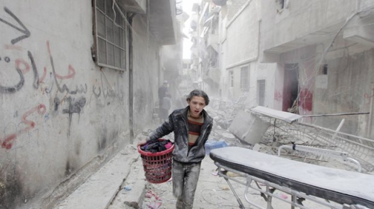 Suspiciune de atac cu gaze la Alep: cel puțin patru morți 
