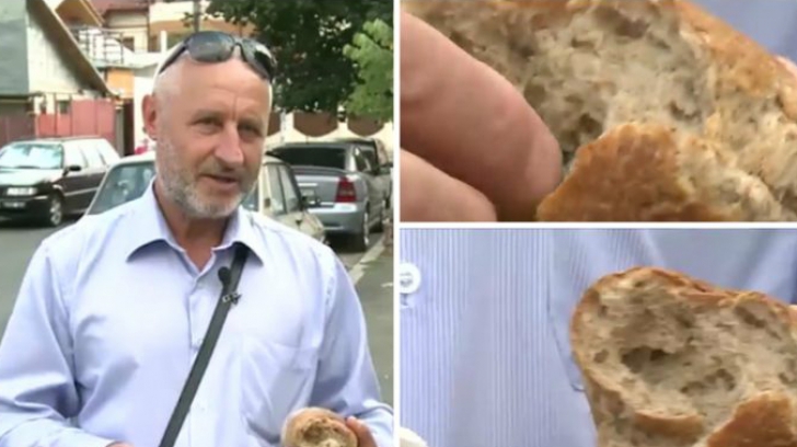 Surpriză neplăcută pentru clientul unui hipermarket din Capitală: Ce a găsit într-o pâine