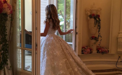 Fiica unui milionar din Rusia, nuntă la Monaco într-o rochie de 300.000 de euro