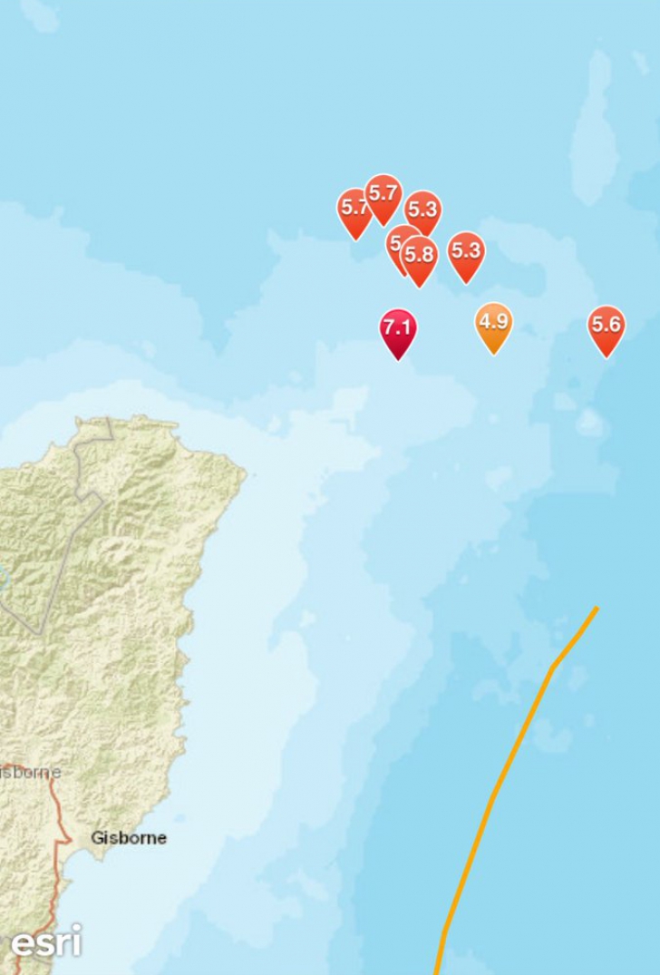 Cutremure &icirc;ntr-o singură zi