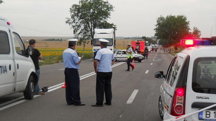 Traficul pe DN1 este îngreunat din cauza unui accident rutier 