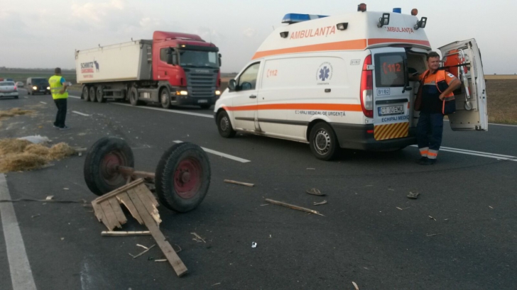 Accident rutier grav la Constanţa. Trei persoane au fost rănite 