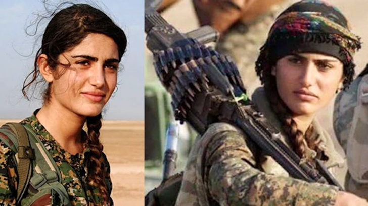 Statul Islamic a ucis-o pe tânăra supranumită "Angelina Jolie kurdă": "A murit ca o eroină"
