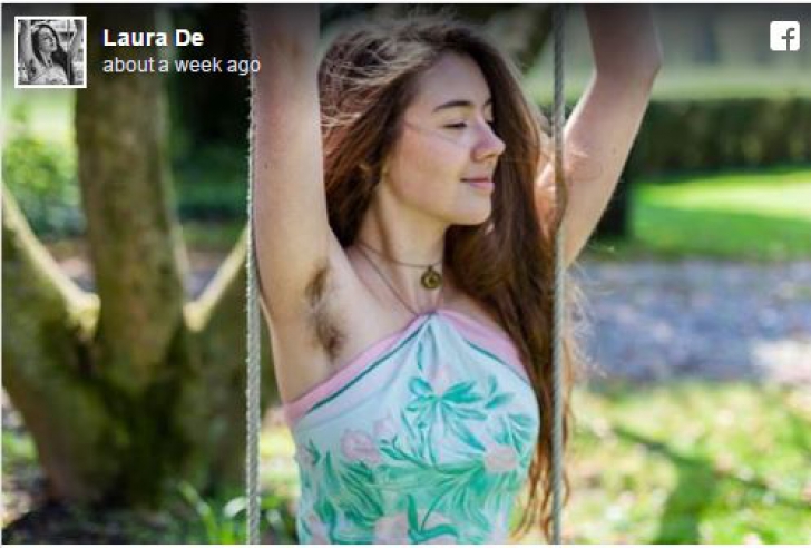 O tânără sexy a pus o poză pe Facebook, dar sute de oameni au înjurat-o. Un detaliu i-a speriat