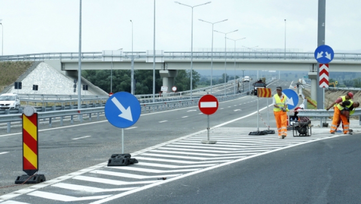 Trafic restricţionat pe Autostrada A1, ca urmare a unor lucrări