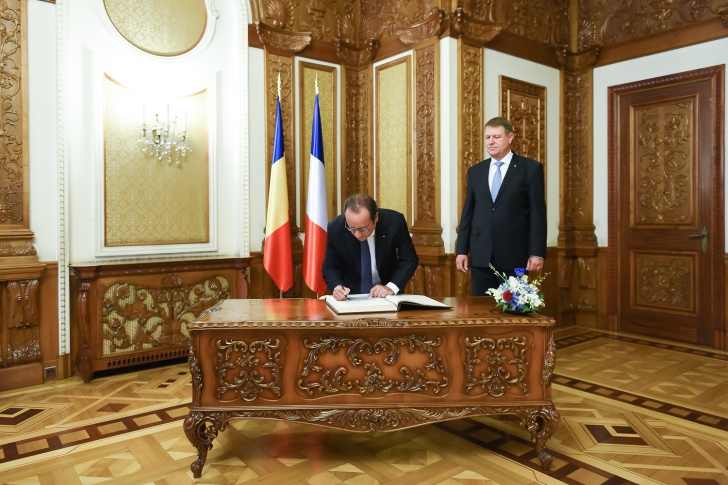Hollande, prima vizită în România. Mizele prezenței președintelui Franței în România / Foto: presidency.ro