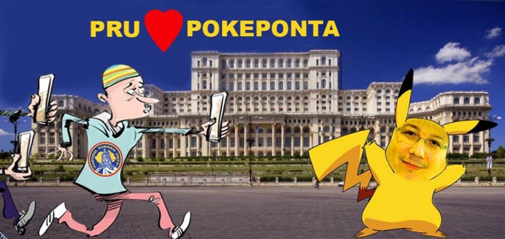 PRU îl vânează pe Pokeponta. Partidul cere ajutor pentru a prinde cel mai tare Pokemon: Ponta 