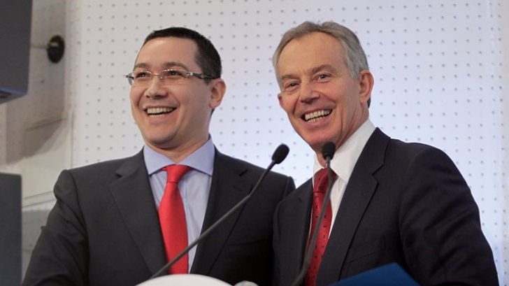 Consilierul lui Ponta, Dan Sultănescu, în 2012: Blair va fi plătit din donaţii şi banii fundaţiei"