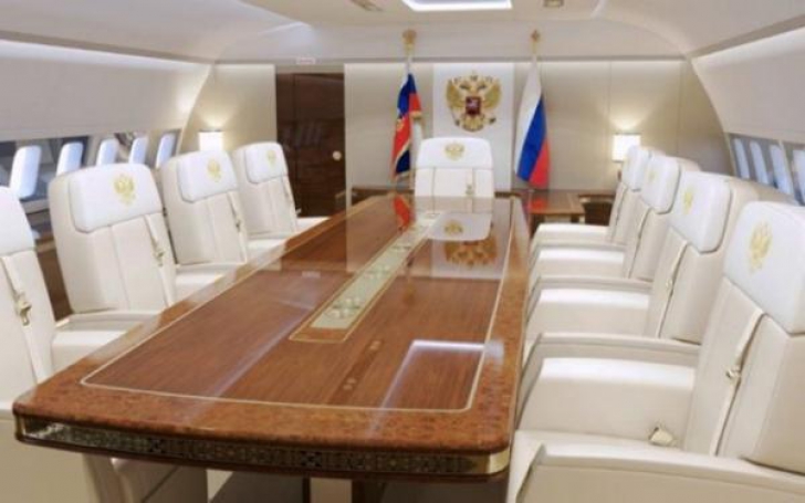 Cum arată avionul preşedintelui Putin, în valoare de 86 de milioane de euro 