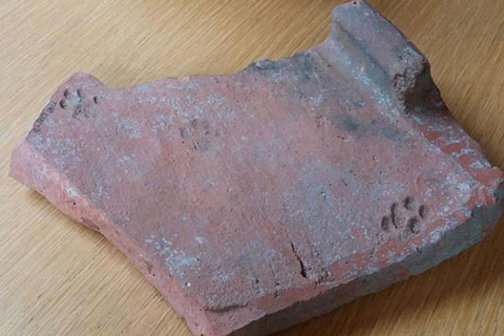 Arheologii au găsit ceva ciudat pe o ţiglă veche de 2.000 de ani. Când au aflat ce era, au amuţit!