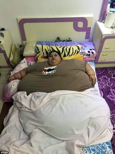 Drama celei mai grase femei din lume. N-a mai ieşit din casă de 25 de ani