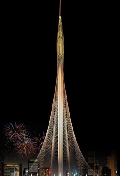 A început construcția celui mai înalt turn din lume, în Dubai! Va depăși Burj Khalifa 