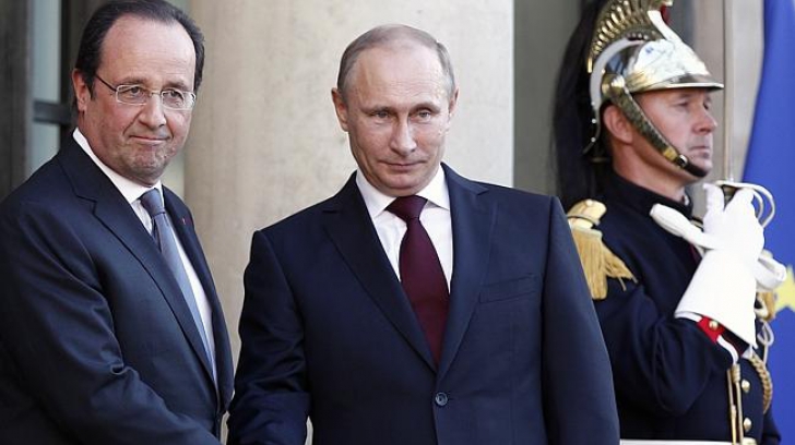 Vladimir Putin își anulează vizita în Franța. Conflict diplomatic major pe tema Siriei