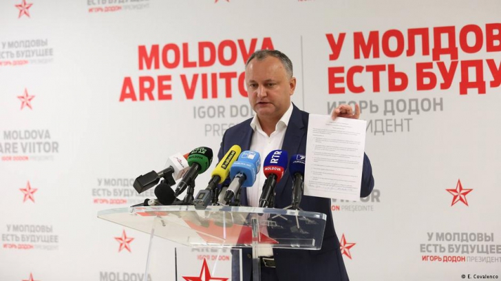 Deutsche Welle: Igor Dodon, planul 'B' al oligarhiei din Republica Moldova