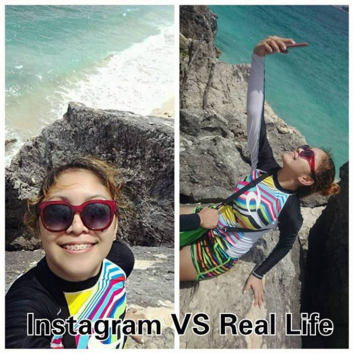Cum păcăleşte Instagramul. Aşa arată oamenii în realitate. Diferenţă ca de la cer la pământ