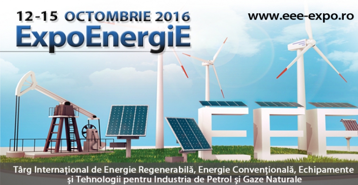 Romexpo te alimentează cu energie. ExpoEnergiE are loc între 12 şi 15 octombrie 2016 (P)