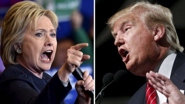 ALEGERI SUA. SONDAJ: Hillary Clinton şi Donald Trump, la egalitate în preferinţele de vot