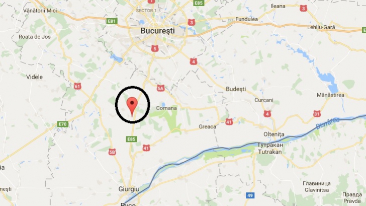 Accident Bucuresti-Giurgiu