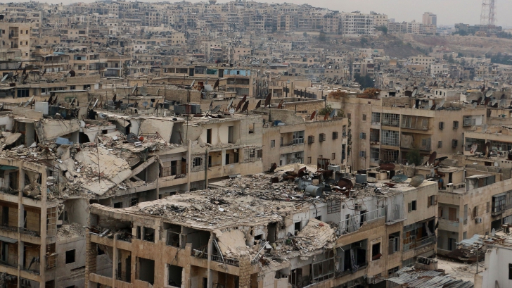 Cel mai mare spital din estul orașului sirian Alep, distrus în cursul unor raiduri 