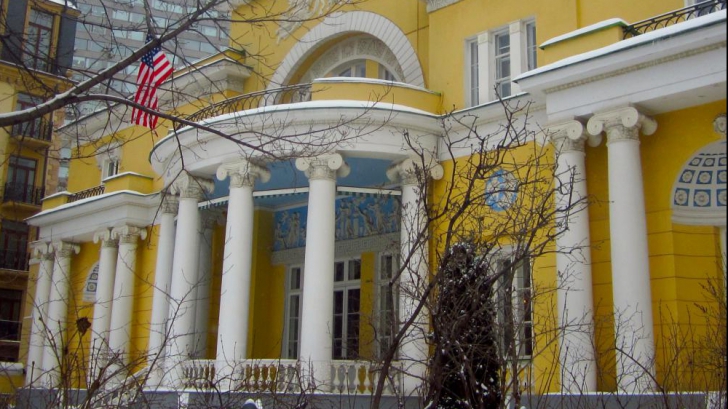 Reședința ambasadorului SUA la Moscova, atacată