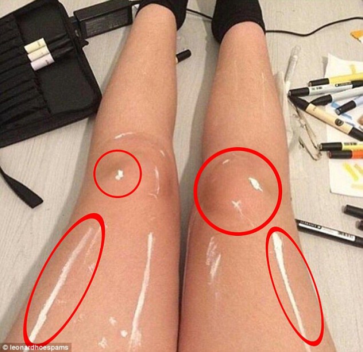Această poză creează isterie pe reţelele de socializare: Ce este în neregulă cu aceste picioare?
