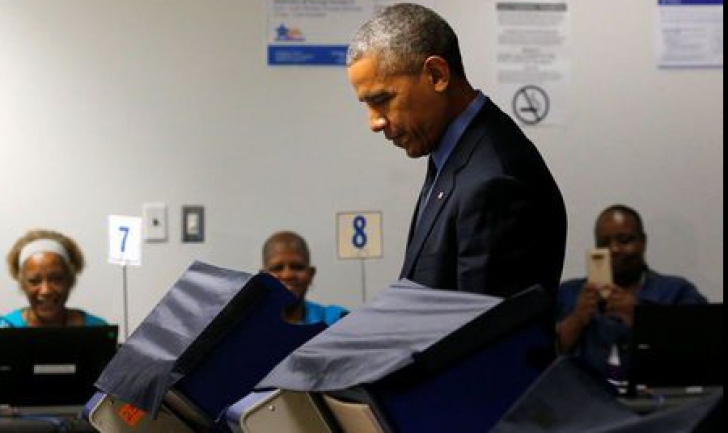 Obama la vot