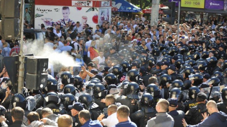 R. Moldova: Poliția va acționa mai dur în caz de proteste violente după alegerile prezidențiale