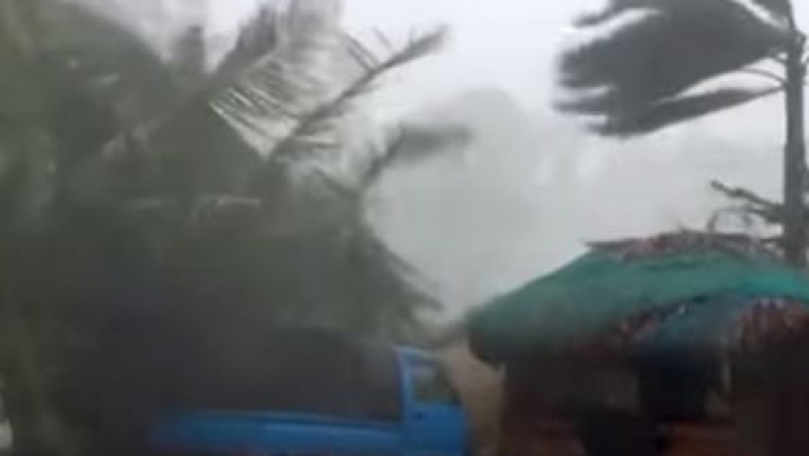 Super taifunul Haima a făcut primele victime! Cel puţin patru persoane au murit 
