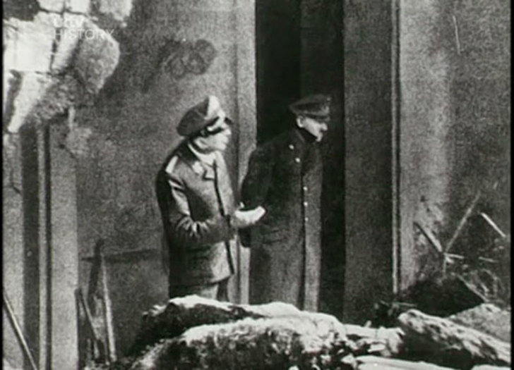 Ultima fotografie a lui Adolf Hitler înainte de sinucidere