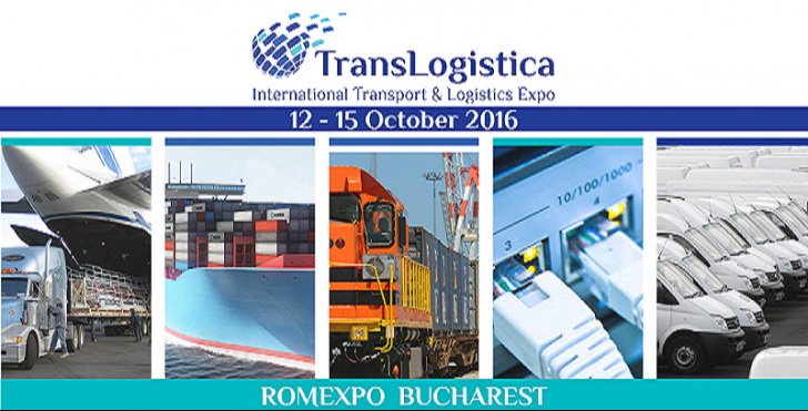 TransLogistica 2016. Salonul Internaţional de Transport şi Logistică, din 12 octombrie, la Romexpo