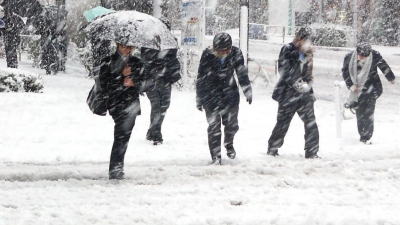 Ninsori slabe, frig intens