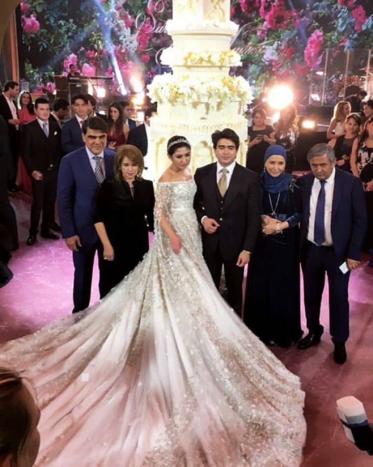 Fiica unui magnat din Rusia a avut parte de o nuntă ruptă din povești