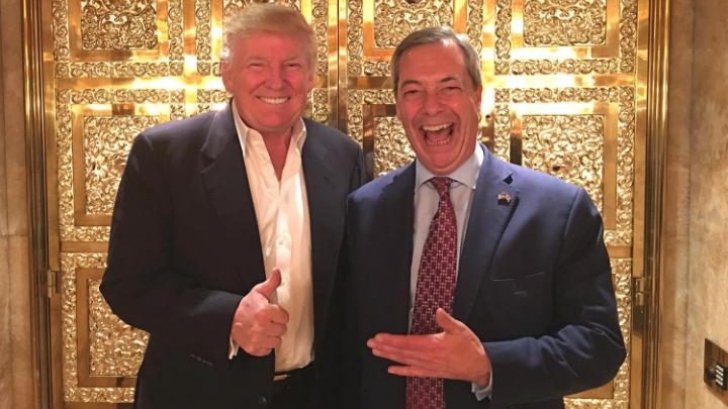 Guvernul de la Londra respinge propunerea bizară a lui Trump: Fără Farage