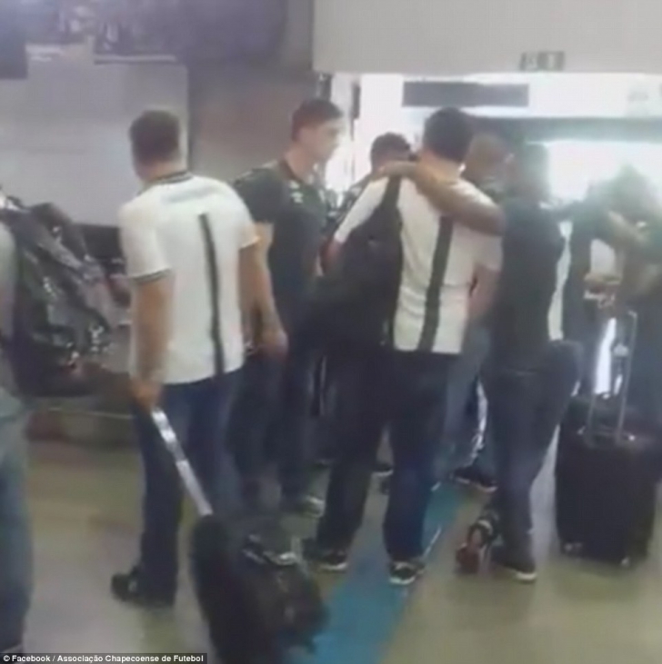 Cutremurător! Ultimele imagini cu echipa Chapecoense Real înainte de prăbuşirea avionului