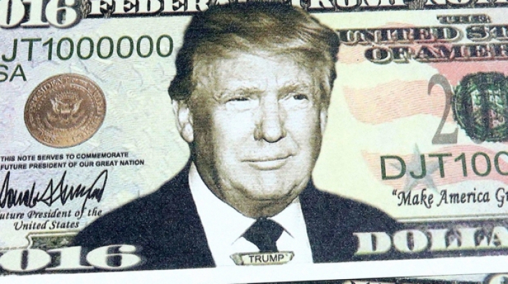 Victoria lui Donald Trump în alegerile din SUA a dus la un dolar puternic în raport cu celelalte valute