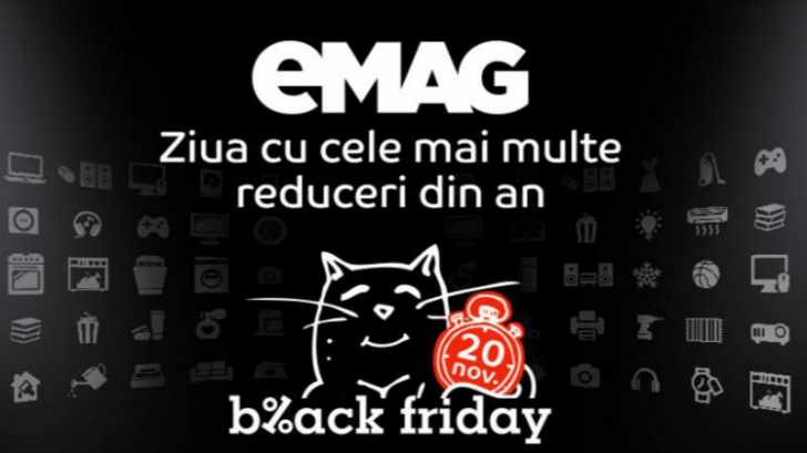 Black Friday 2016 eMAG. Listă de cumpărături - 20 de produse care încă sunt în ofertă