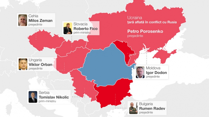 Harta liderilor pro-ruși