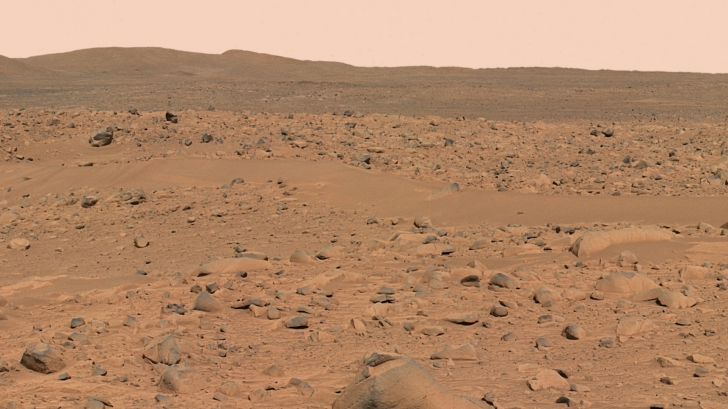 Fotografia NASA de pe Marte care șochează lumea. ”E o femeie în rochie”