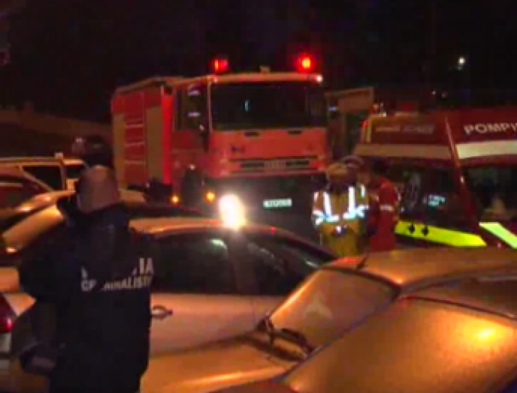 EXPLOZIE după o acumulare de gaze