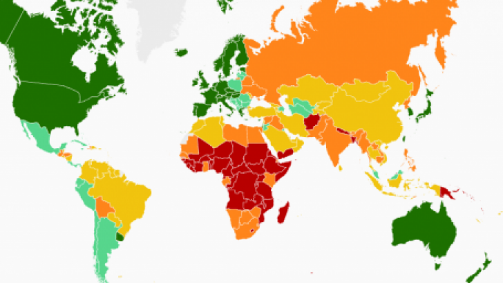 Țările din lume cu cei mai bolnavi cetățeni. Pe ce loc se află România 