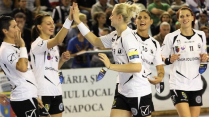 Surpriză de proporţii în Liga Națională de handbal feminin! U Cluj a zdrobit liderul Dunărea Brăila