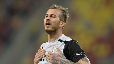 Alibec a marcat unicul gol al partidei cu Gaz Metan, ultima sa partidă în tricoul acestei formaţii