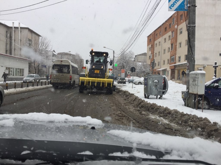 România sub zăpezi