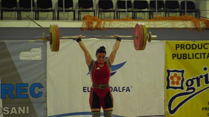 Sorina Hulpan, trei medalii de aur la Europenele de juniori la haltere 