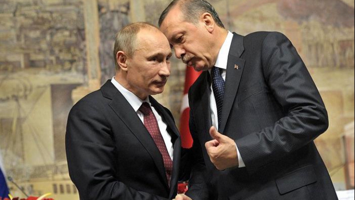 Putin și Erdogan au discutat, la telefon, despre criza din Siria