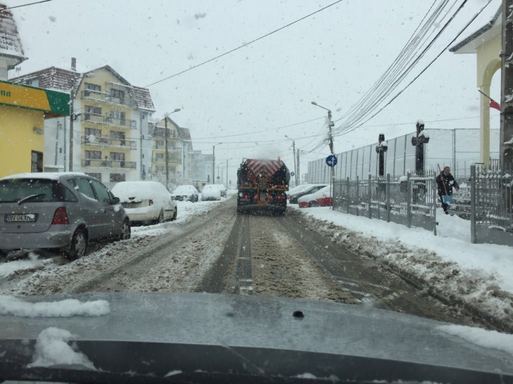 România sub zăpezi