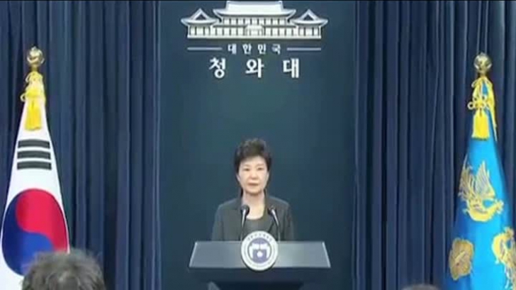 Criză în Coreea de Sud. Preşedinta a fost suspendată 