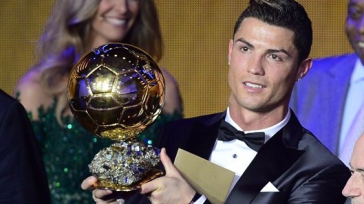 Cristiano Ronaldo a câștigat Balonul de Aur 2016